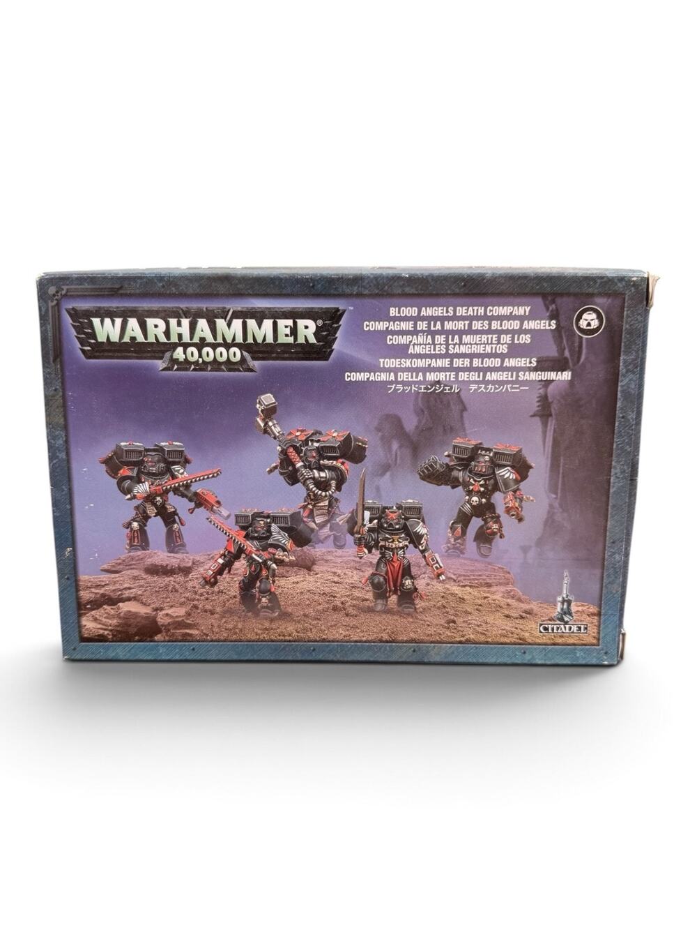Warhammer 40,000 Blood Angels Death Company Opened Box